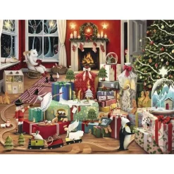 Puzzle 500 pièces : Un Noël enchanté - Ravensburger