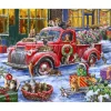 Puzzle 1000 pièces : Un Noël pour les chats - Vermont Christmas Company