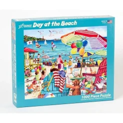 Puzzle 1000 pièces : Une journée à la plage - Vermont Christmas Company