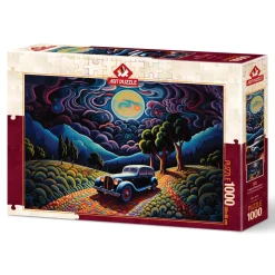 Puzzle 1000 pièces : Une nuit en Transylvanie - Art Puzzle