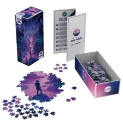 Puzzle 1000 pièces : Universe : Néon Forest - Iello