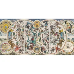 Puzzle 9000 pièces : Unlimited Fit Technology - Cartes Célestes Anciennes - Trefl