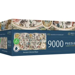 Puzzle 9000 pièces : Unlimited Fit Technology - Cartes Célestes Anciennes - Trefl