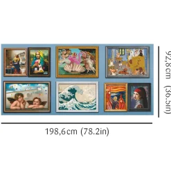 Puzzle 9000 pièces : Unlimited Fit Technology : Collection d'art pas si classique - Trefl Prime