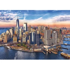 Puzzle 1500 pièces : Unlimited Fit Technology : Manhattan, New York, USA - Trefl Prime