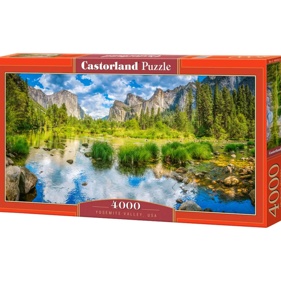 Puzzle 4000 pièces : Vallée de Yosemite , USA - Castorland