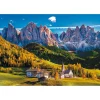 Puzzle 1500 pièces : Vallée du Val di Funes, Dolomites, Italie - Trefl