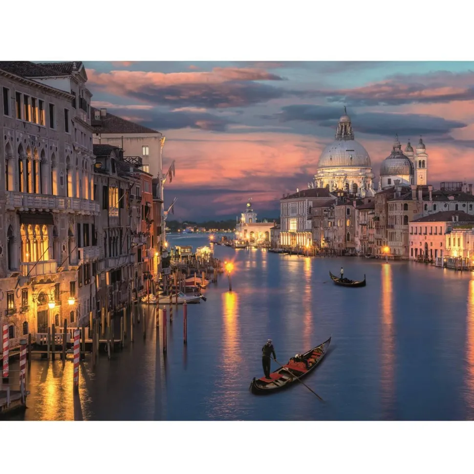 Puzzle 2000 pièces : Venise - Clementoni