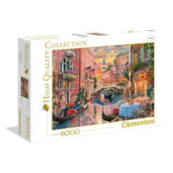 Puzzle 6000 pièces : Venise au coucher du soleil - Clementoni
