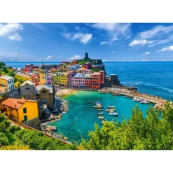 Puzzle 1000 pièces : Vernazza, Italie - Castorland