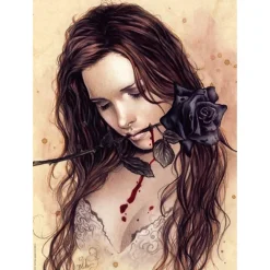 Puzzle 1000 pièces - Victoria Francès - Favole : Dark rose - Heye