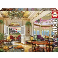 Puzzle 3000 pièces : VIE SUR LA CÔTE - Educa