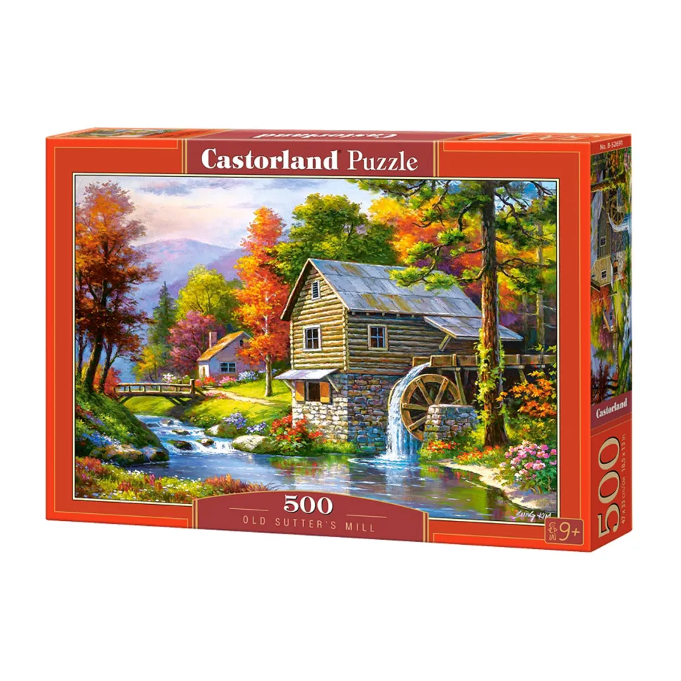Puzzle 500 pièces : Vieux moulin - Castorland