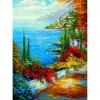 Puzzle 1000 pièces : Ville au bord de la mer - EnjoyPuzzle