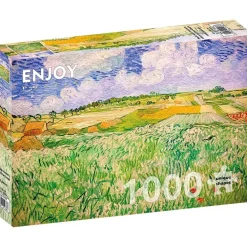 Puzzle 1000 Pièces : Vincent Van Gogh -PlainePrès d'Auvers - EnjoyPuzzle