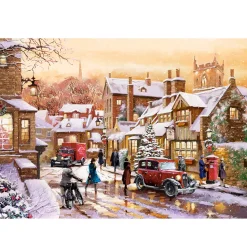 Puzzle 1000 pièces : Vintage Winterland - Castorland
