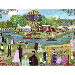 Puzzle 1000 pièces : Voir et être vu, Bridgerton - Ravensburger