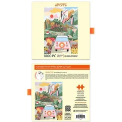 Puzzle 1000 pièces : Voyage sur la route - WerkShoppe