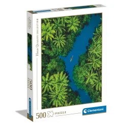 Puzzle 500 pièces : Vue aérienne tropicale - Clementoni
