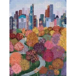Puzzle 1000 pièces : Vue côté parc - Galison