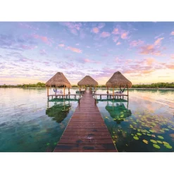 Puzzle 1000 pièces : Vue sur les tropiques - Ravensburger