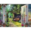 Puzzle 1000 pièces : Vue sur le jardin enchanté - Schmidt