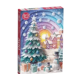 Puzzle 500 pièces : Vœux d'hiver - CherryPazzi