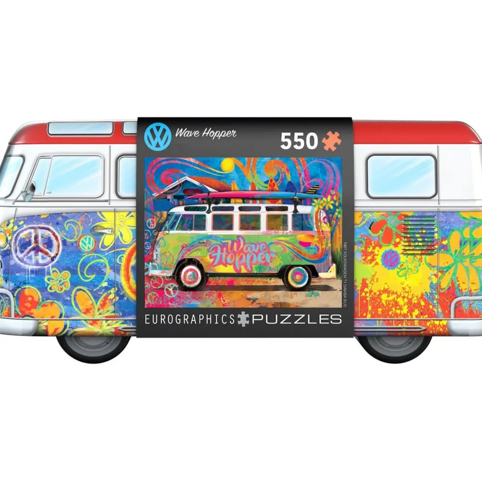Puzzle 550 pièces : VW - Wave Hopper (boîte en étain) - Eurographics