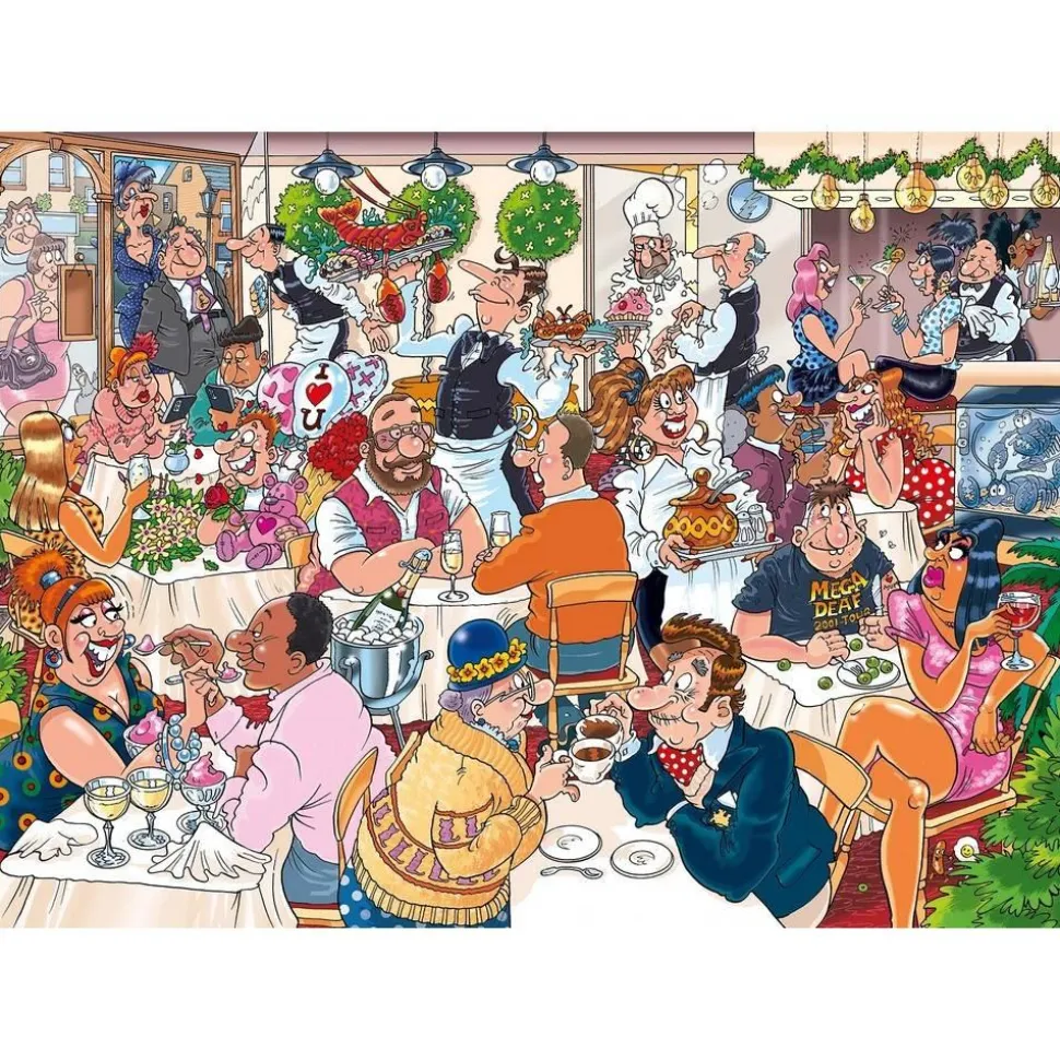 Puzzle 1000 pièces : Wasgij Mystery 26 - Saint-Valentin ! - Jumbo