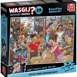 Puzzle 1000 pièces : Wasgij Mystery 29 - Débâcle des dons ! - Jumbo