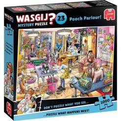 Puzzle 1000 pièces : Wasgij Mystery 23 - Salon de toilettage ! - Jumbo