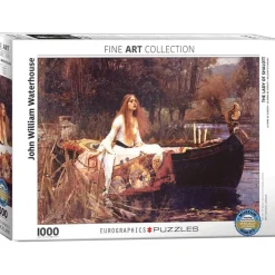 Puzzle 1000 pièces : Waterhouse : The Lady of Shalott - Eurographics