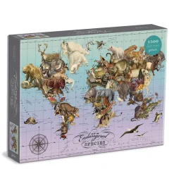 Puzzle 1500 pièces : Wendy Gold, Espèces menacées - Galison