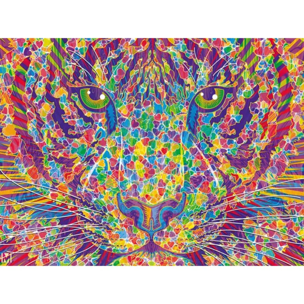 Puzzle 2000 pièces : Wild at heart : Tigre - Schmidt