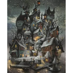 Puzzle 1000 pièces : Willoville Isle - Alexander Jansson - Edition Spéciale - Magnolia