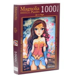 Puzzle 1000 pièces : Wonder Woman - Romi Lerda - Edition Spéciale - Magnolia
