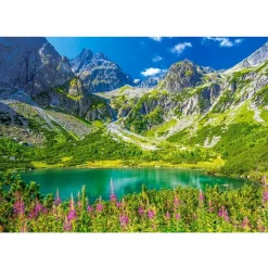Puzzle 1000 pièces : Zelene Pleso, Tatras, Slovaquie - Castorland