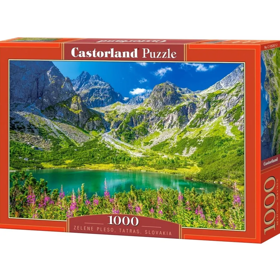 Puzzle 1000 pièces : Zelene Pleso, Tatras, Slovaquie - Castorland