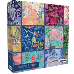 Puzzle 1000 pièces : Zodiaque Jungle - Gibsons