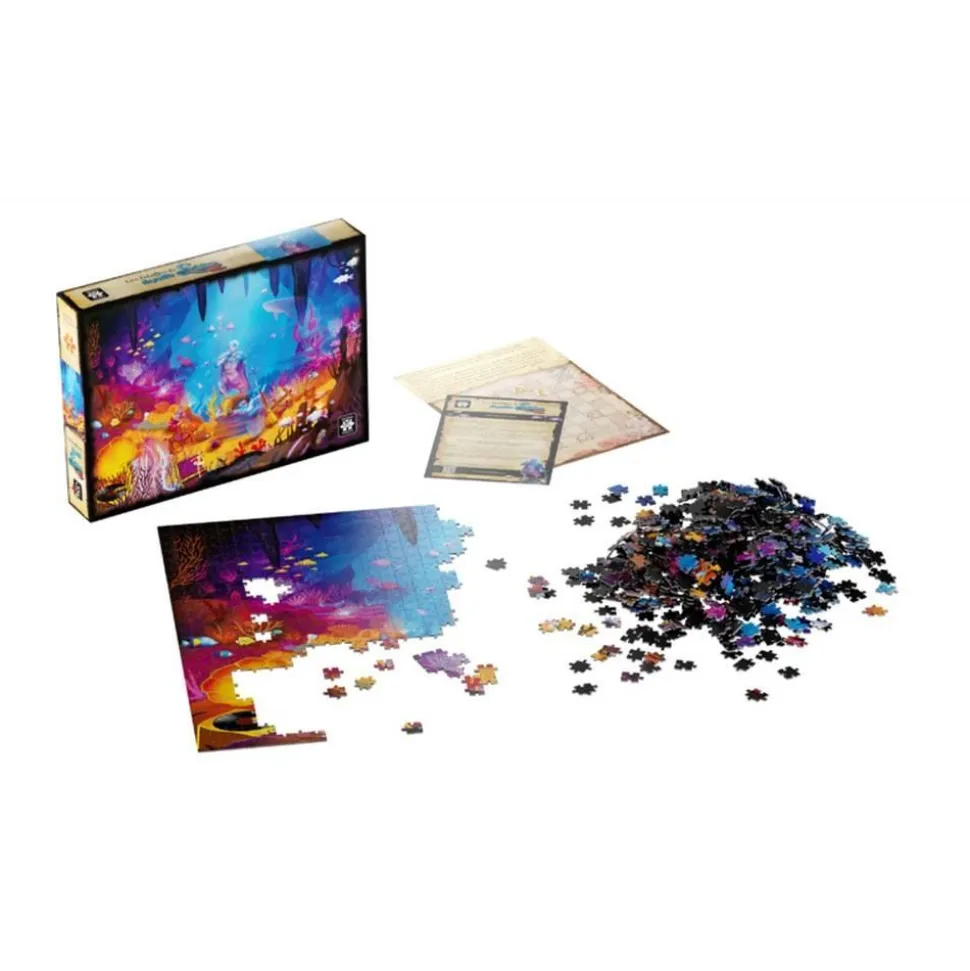 PUZZLE 1000 pièces ARCANA : LES TRÉSORS DE LA PETITE SIRÈNE - Gigamic