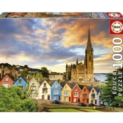 Puzzle 1000 Pièces: Cathédrale de Cobh, Irlande - Educa