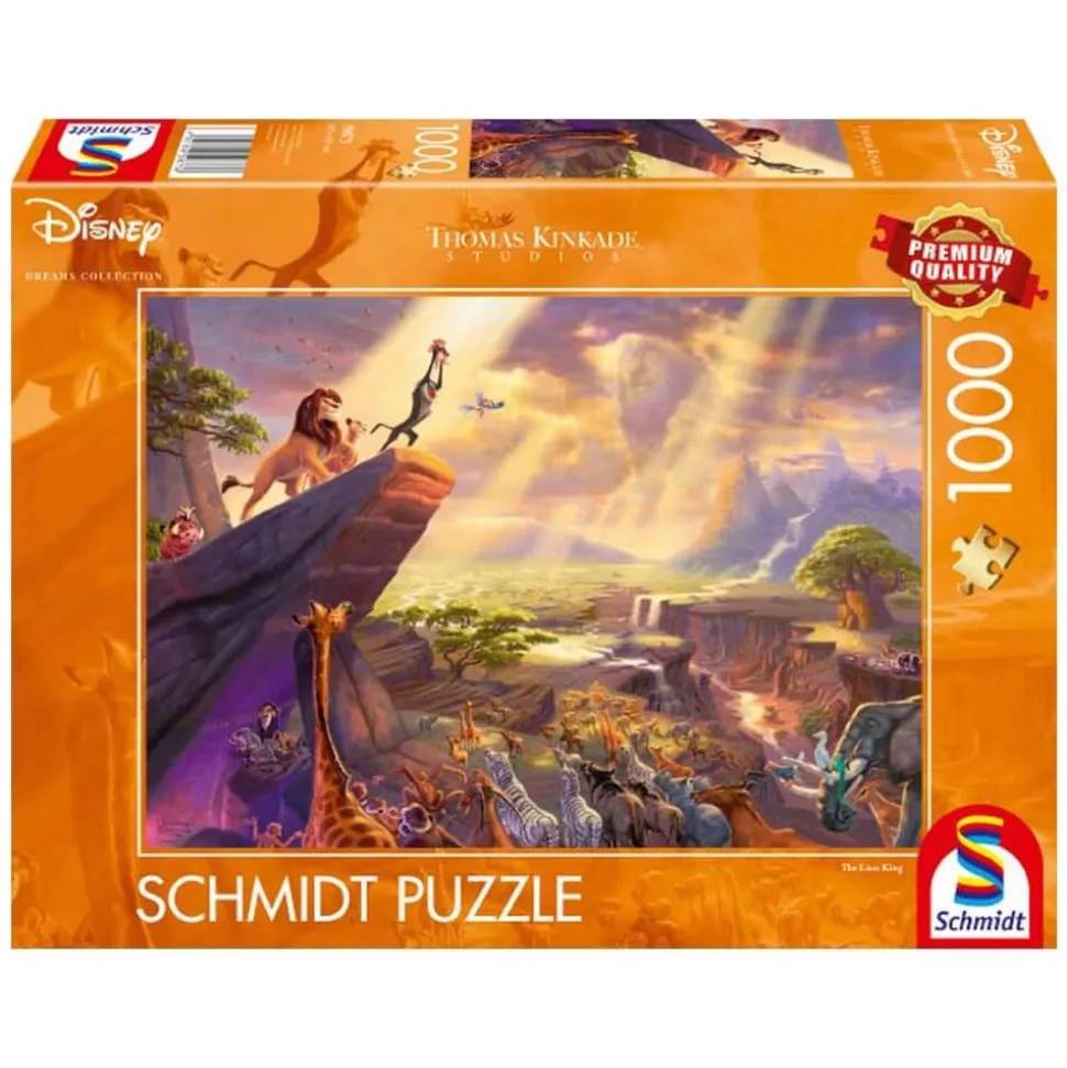 Puzzle 1000 pièces Disney : Roi Lion - Schmidt