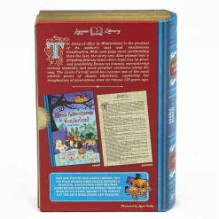 Puzzle 252 pièces double-face : ALICE AU PAYS DES MERVEILLES - Professor Puzzle
