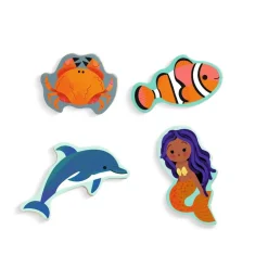 Puzzle 22 pièces en bois : Puzzlo Sea - Djeco