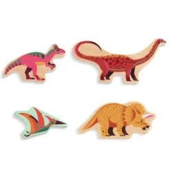 Puzzle 22 pièces en bois : Puzzlo Dino - Djeco