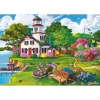 Puzzle 500+1 pièces en bois : Summer Haven - Trefl