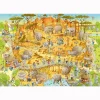 Puzzle 1000 pièces Funky Zoo : Marino Degano, Habitat africain - Heye