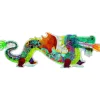 Puzzle 58 pièces géant : Léon le dragon - Djeco