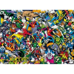 Puzzle 1000 pièces Impossible : Justice League - Clementoni