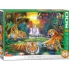 Puzzle 500 pièces Larges : Paradis des tigres - Eurographics